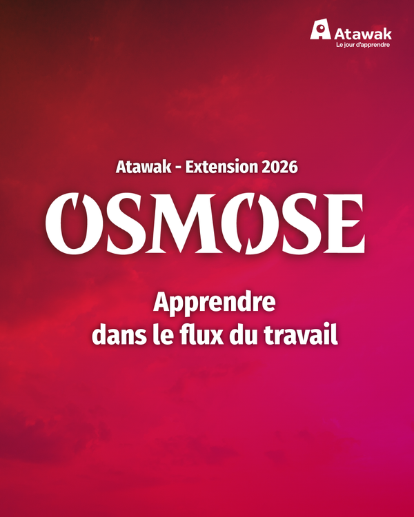 OSMOSE - Apprendre dans le flux de travail